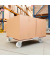 WAGNER design yourself Transportroller BARRERA MM 1379 braun 60,0 x 80,0 x 13,5 cm bis 400,0 kg