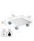 WAGNER design yourself Pflanzenroller GH 7004 Metall silber Quadratisch 28,0 x 7,5 cm