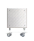 WAGNER design yourself Pflanzenroller GH 7004 Metall silber Quadratisch 28,0 x 7,5 cm