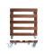WAGNER design yourself Pflanzenroller GH 0870 Holz dunkelbraun quadratisch 45,0 x 13,0 cm