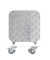 WAGNER design yourself Pflanzenroller GH 7003 Metall silber Quadratisch 29,0 x 7,5 cm