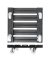 WAGNER design yourself Pflanzenroller WPC GH 0540 Kunststoff anthrazit quadratisch 38,5 x 11,0 cm