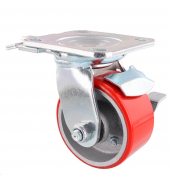WAGNER design yourself Schwerlast-Lenkrolle RO 0114 rot