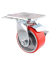 WAGNER design yourself Schwerlast-Lenkrolle RO 0114 rot