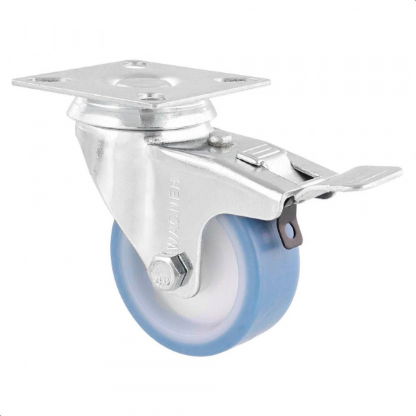 4001073056150 - Apparate-Lenkrollen ECO Rad-Ø 50 mm VE 4 Stk TPR Lenkrolle mit Feststeller 4001073056150 - Apparate-Lenkrollen ECO Rad-Ø 50 mm VE 4 Stk TPR Lenkrolle mit Feststeller