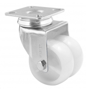 WAGNER design yourself Apparate-Doppel-Lenkrolle ECO RO 1252 weiß