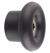 WAGNER design yourself Garderobenhaken DOT GH 0201 mit 1 Haken schwarz
