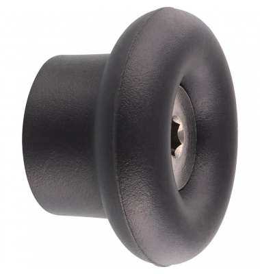 WAGNER design yourself Garderobenhaken DOT GH 0201 mit 1 Haken schwarz