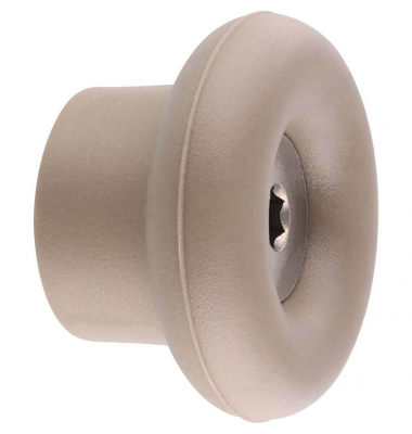 WAGNER design yourself Garderobenhaken DOT GH 0221 mit 1 Haken taupe