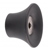 WAGNER design yourself Garderobenhaken TULIP GH 0301 mit 1 Haken schwarz