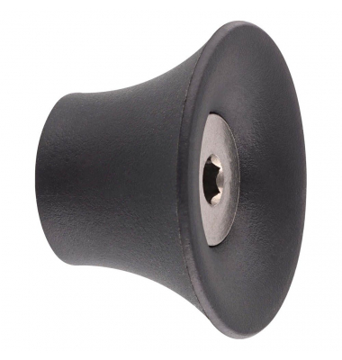 WAGNER design yourself Garderobenhaken TULIP GH 0301 mit 1 Haken schwarz