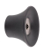 WAGNER design yourself Garderobenhaken TULIP GH 0301 mit 1 Haken schwarz