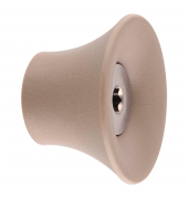 WAGNER design yourself Garderobenhaken TULIP GH 0321 mit 1 Haken taupe
