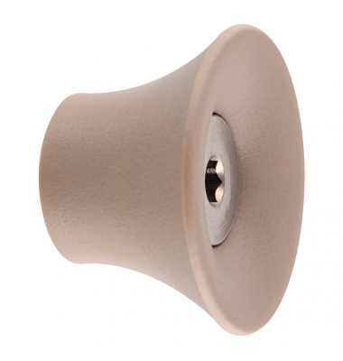 WAGNER design yourself Garderobenhaken TULIP GH 0321 mit 1 Haken taupe