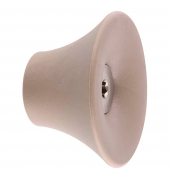 WAGNER design yourself Garderobenhaken TULIP GH 0322 mit 1 Haken taupe