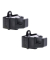 WAGNER design yourself Garderobenhaken WH 2098 mit 1 Haken schwarz