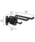 WAGNER design yourself Wandhalterung WH 2093 schwarz
