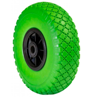 WAGNER design yourself Schubkarrenrad Vollgummi RO 8262 grün