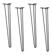 4 HAIRPIN ST 8271 Tischbeine schwarz