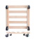 WAGNER design yourself Pflanzenroller GH 0438 Holz buche quadratisch 34,0 x 8,0 cm