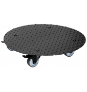 Pflanzenroller GH 7006 Metall schwarz rund 38,0 x 7,5 cm