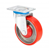 WAGNER design yourself Schwerlast-Lenkrolle RO 0125 rot