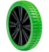 Schubkarrenrad Vollgummi RO 8332 grün