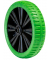 WAGNER design yourself Schubkarrenrad Vollgummi RO 8332 grün