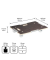 WAGNER design yourself Transportroller BARRERA MM 1381 braun 44,0 x 64,0 x 11,0 cm bis 250,0 kg