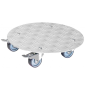 WAGNER design yourself Pflanzenroller GH 7005 Metall silber rund 30,0 x 7,5 cm