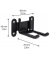 WAGNER design yourself Wandhalterung WH 2092 schwarz