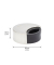 WAGNER design yourself EH 5151 Türstopper Zinkdruckguss, Kautschuk Ø 5,0 cm