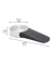 WAGNER design yourself EH 5116 Türstopper Zinkdruckguss, Kautschuk Ø 5,0 cm
