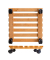 WAGNER design yourself Pflanzenroller NATURE GH 0835 Holz hellbraun quadratisch 35,0 x 8,0 cm