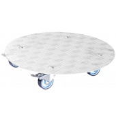 WAGNER design yourself Pflanzenroller GH 7002 Metall silber rund 38,0 x 7,5 cm