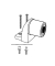 WAGNER design yourself EH 5001 Türstopper Zinkdruckguss und Kunststoff