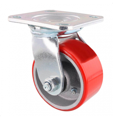 WAGNER design yourself Schwerlast-Lenkrolle RO 0116 rot