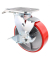 WAGNER design yourself Schwerlast-Lenkrolle RO 0115 rot