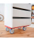 WAGNER design yourself Transportroller MM 1396 braun 30,0 x 57,5 x 14,0 cm bis 400,0 kg