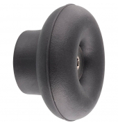 WAGNER design yourself Garderobenhaken DOT GH 0202 mit 1 Haken schwarz
