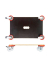 WAGNER design yourself Transportroller MAXIGRIP Protect MM 1370 BIG braun 40,0 x 60,0 x 12,3 cm bis 200,0 kg