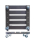 WAGNER design yourself Pflanzenroller WPC GH 0520 Kunststoff anthrazit quadratisch 29,0 x 7,5 cm