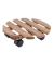 WAGNER design yourself Pflanzenroller COUNTRY GH 0183 Holz dunkelbraun rund 30,0 x 8,2 cm