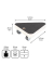 WAGNER design yourself Transportroller MM 1314 braun 14,0 x 14,0 x 4,3 cm bis 100,0 kg