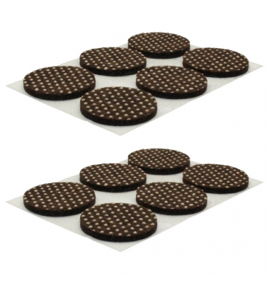 WAGNER design yourself EH 0128 Anti-Rutsch-Pads Stoff Ø 2,8 cm