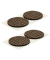 WAGNER design yourself EH 0140 Anti-Rutsch-Pads Stoff Ø 4,0 cm