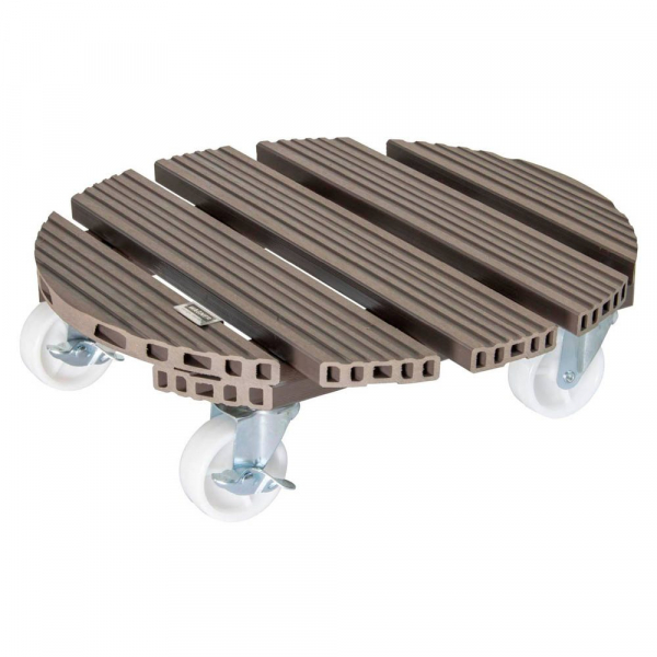 4001073420623 - Pflanzenroller WPC GH 0556 Kunststoff taupe rund 385 x 110 cm 4001073420623 WAGNER design yourself 4001073420623 - Pflanzenroller WPC GH 0556 Kunststoff taupe rund 385 x 110 cm 4001073420623 WAGNER design yourself