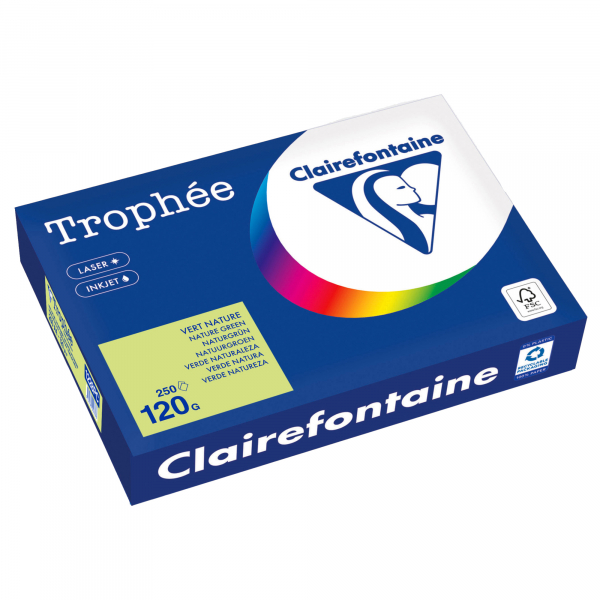 3329680003383 - Kopierpapier Trophee 1228PC naturgrün A4 120g 250 Blatt 3329680003383 250 Blatt