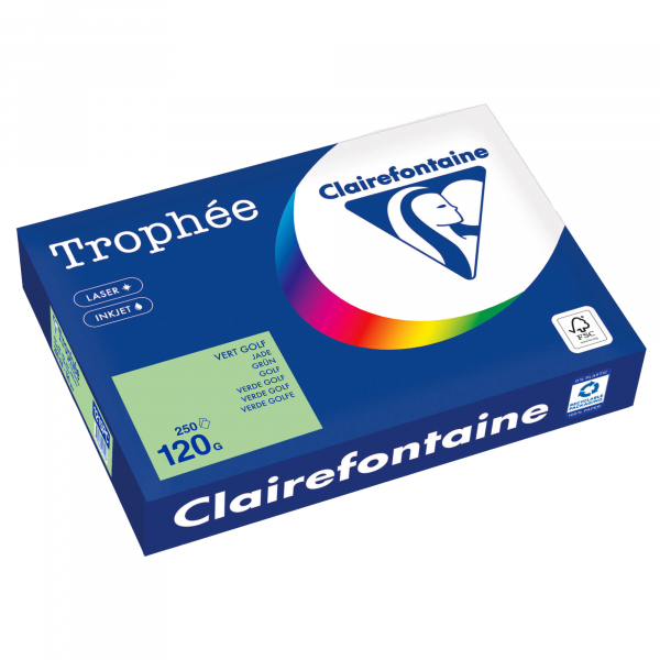 3329680003406 - Kopierpapier Trophee 1215PC grün A4 120g 250 Blatt 3329680003406 250 Blatt