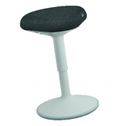 Sitzhocker 65440085 Ergo Active, grau, höhenverstellbar, bis 110kg